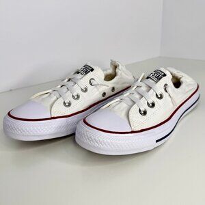 Women's‎ Size 8 - Converse Chuck Taylor All Star Shoreline Ox White